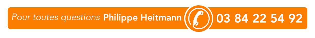 Pour toutes questions, n'hésitez-pas à appeler Philippe Heitmann.