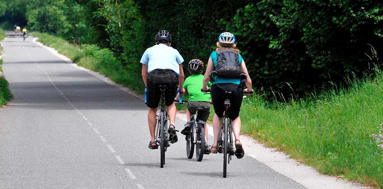 rouler en famille en toute sécurité sur les véloroutes du Territoire de Belfort